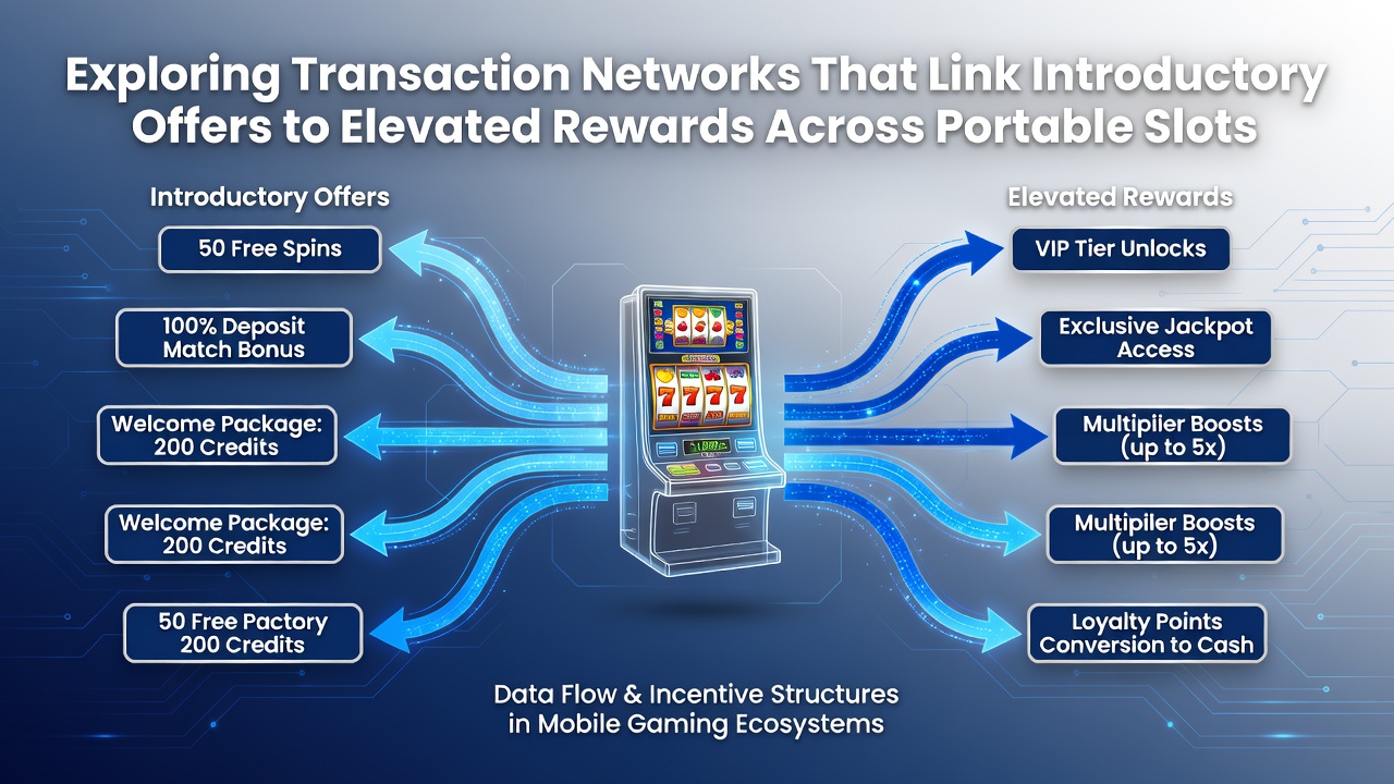 Illustration of reward progression from mobile slots through live dealer tables into promotional VIP structures