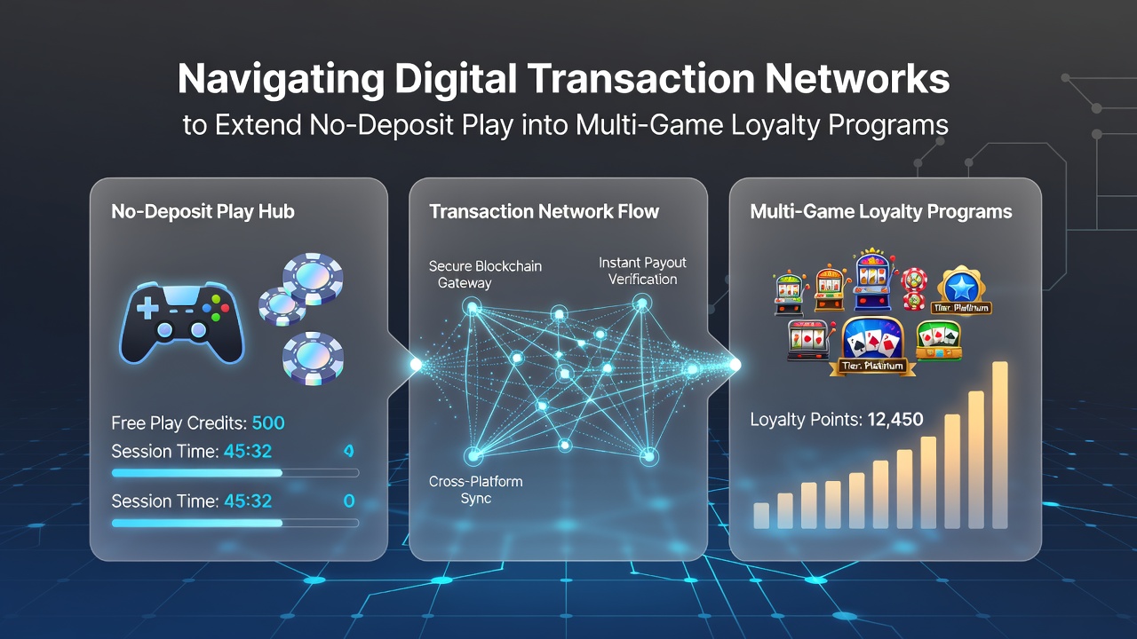 E-wallet integrations extending no-deposit play into loyalty programs across slots and live dealer games