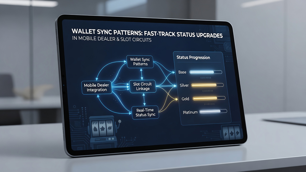Live dealer table interface with integrated wallet sync notifications for VIP progress